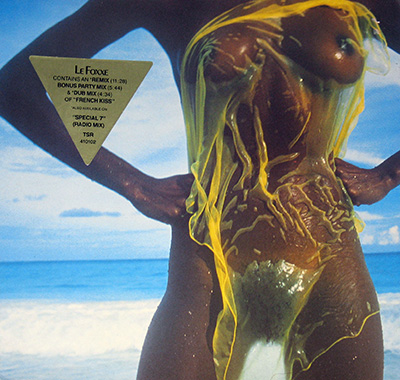 TOO HOT - LE FOXXE - French Kiss album front cover vinyl record